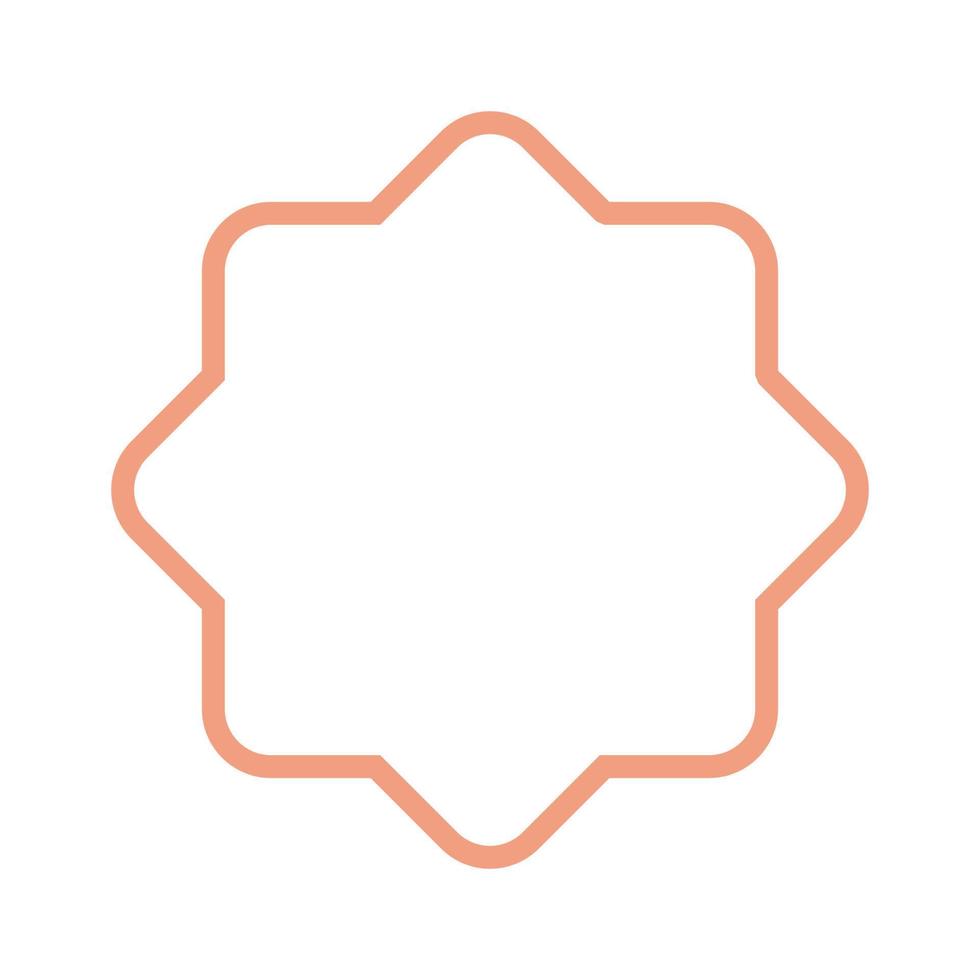 Ramadan and Islamic themed border frames vector