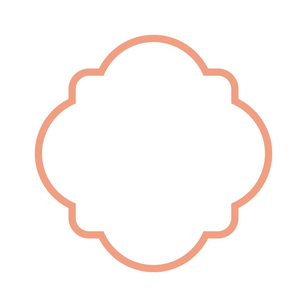 Ramadan and Islamic themed border frames vector