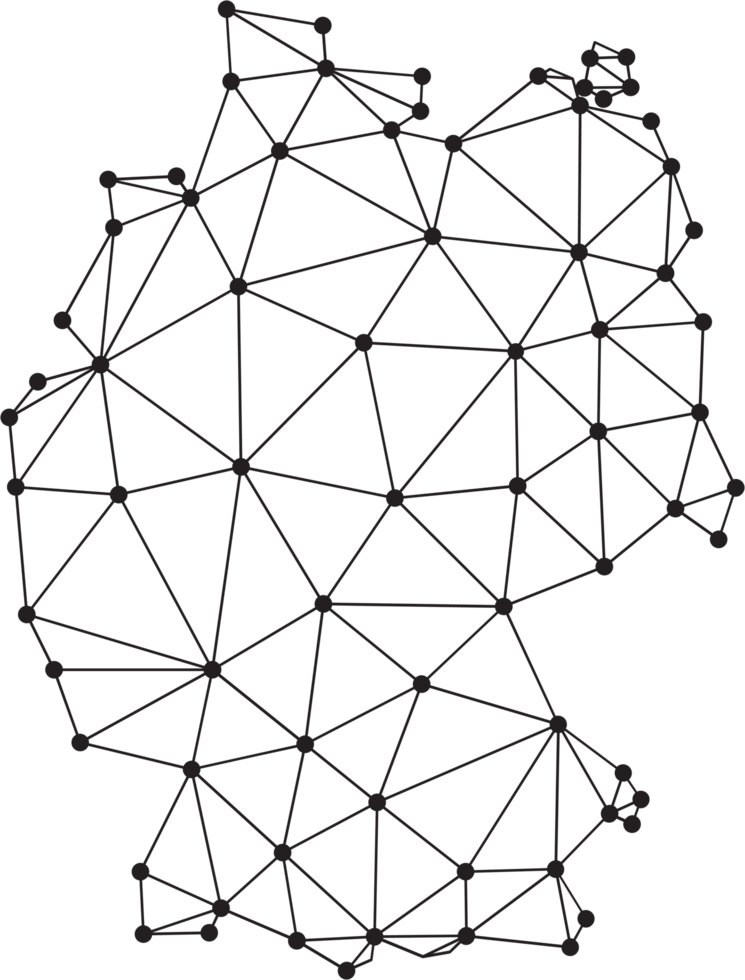 polygonale deutschlandkarte. png