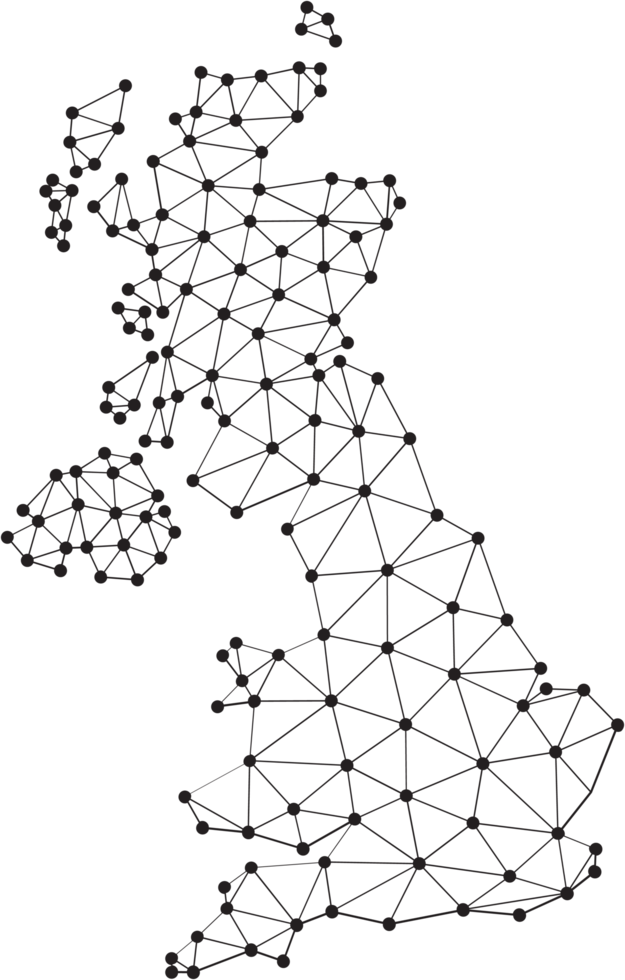 polygonal united kingdom map. png