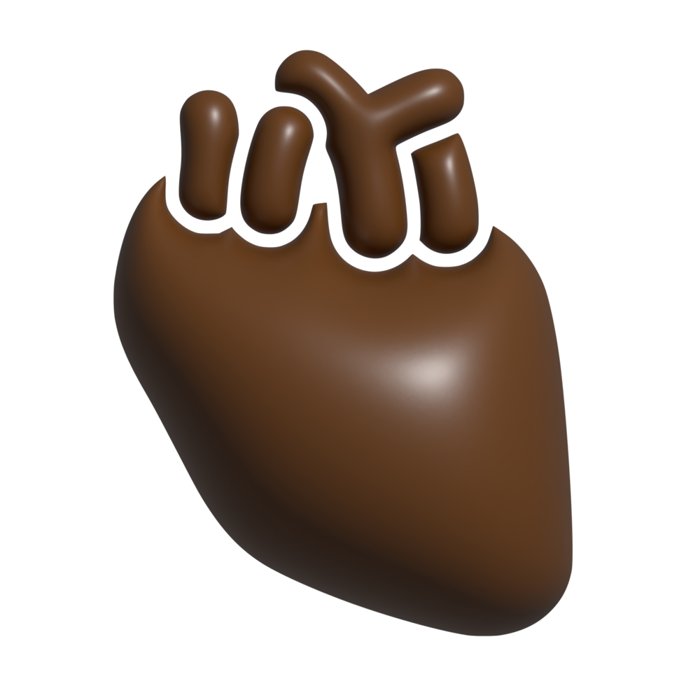 3d icona di cuore png