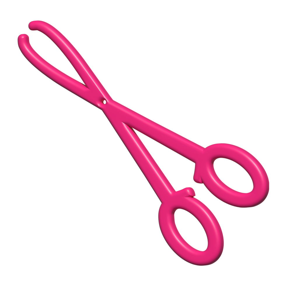 3d icon of medical forceps png