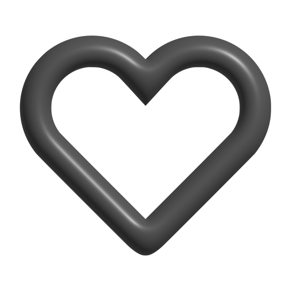 3d icon of love png