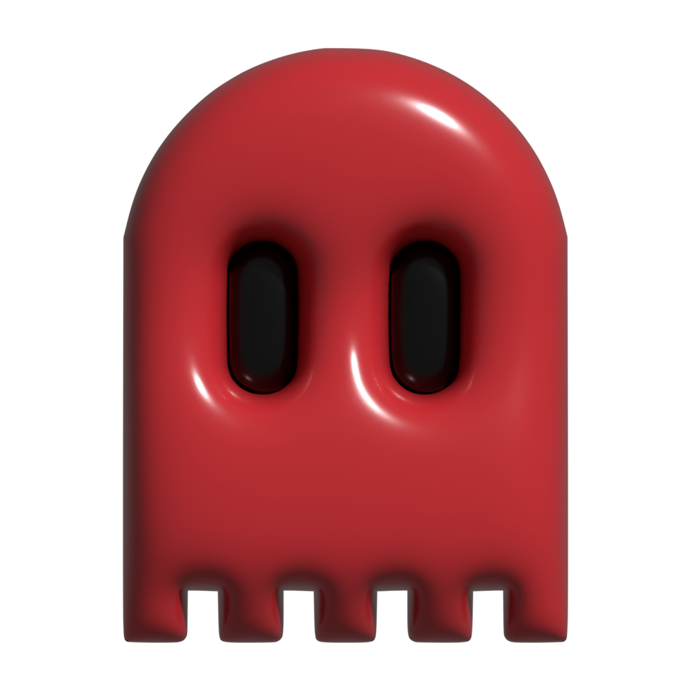 3d Symbol von Monster- png