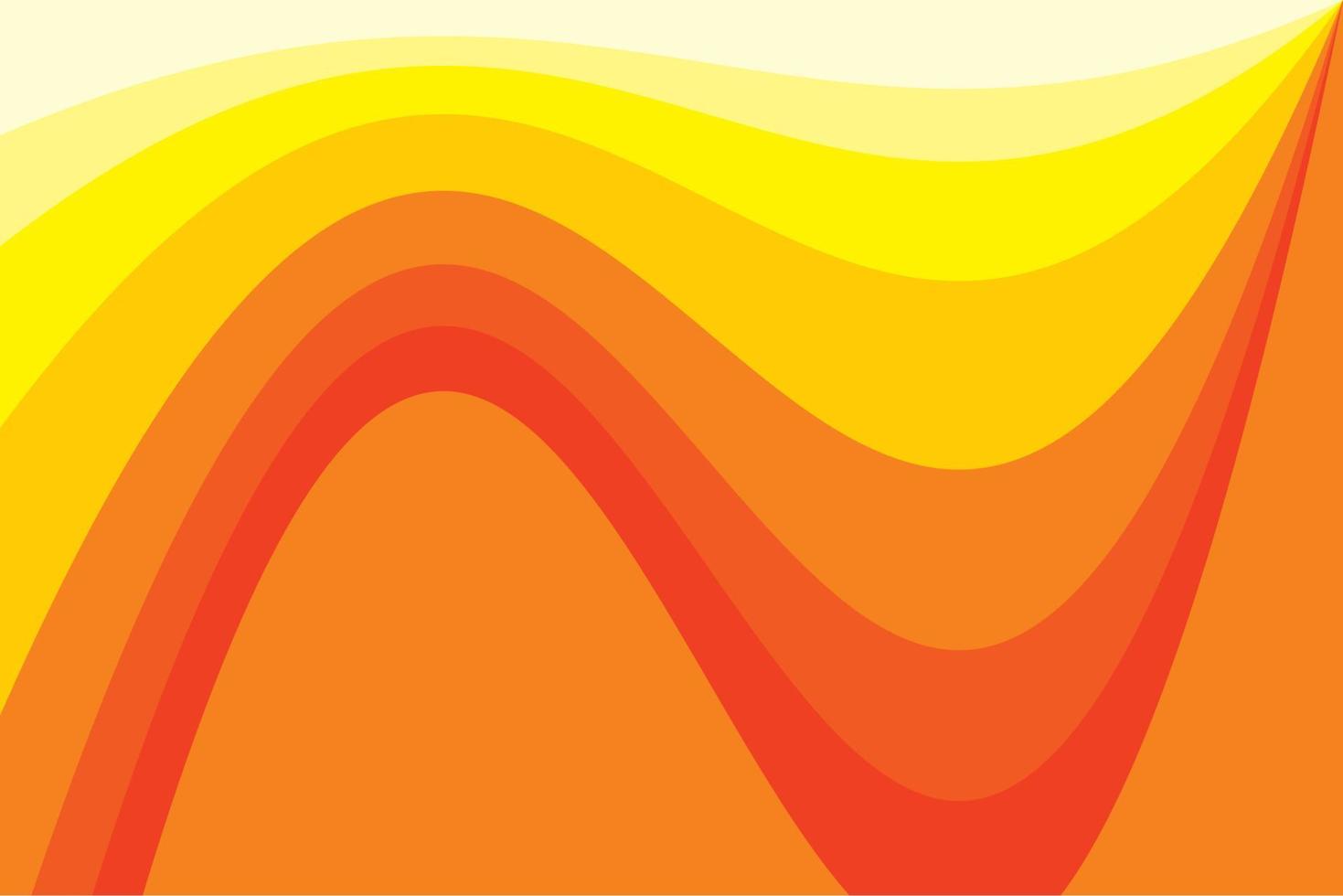 Gradation Background Orange eps vector