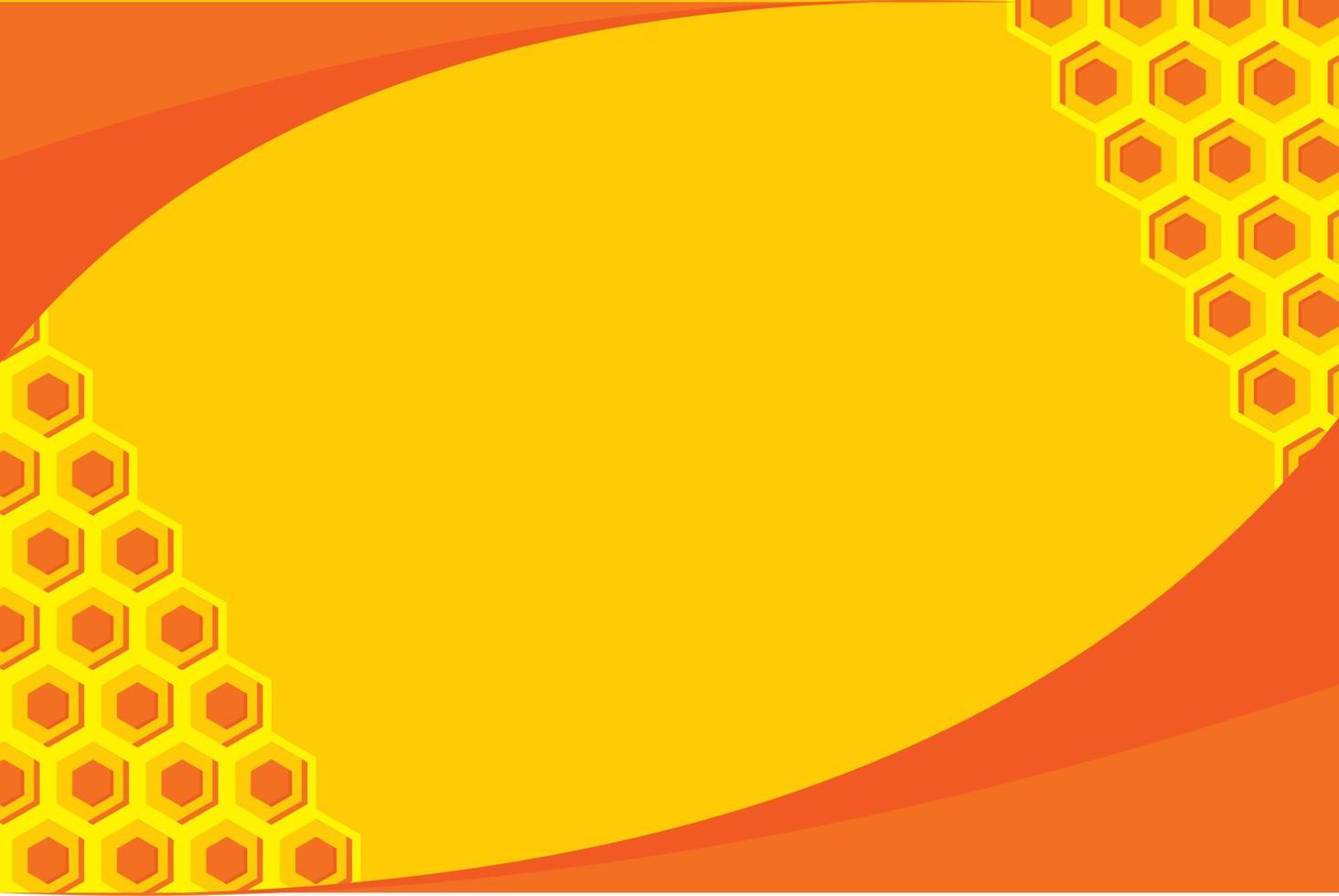 Bee Yellow Background eps vector