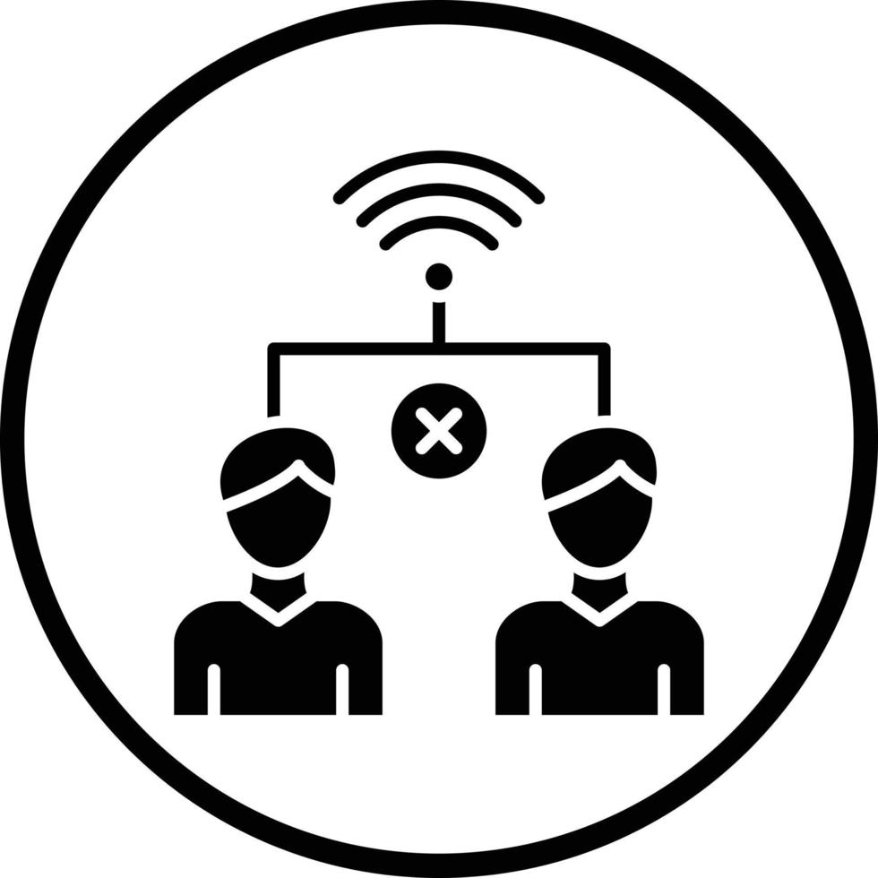 Connection Lost Vector Icon Design 22792515 Vector Art at Vecteezy
