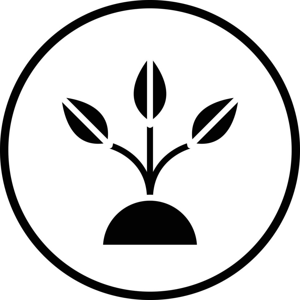 plantación vector icono diseño