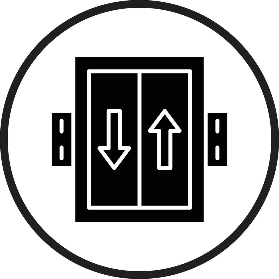 Elevator Vector Icon Design