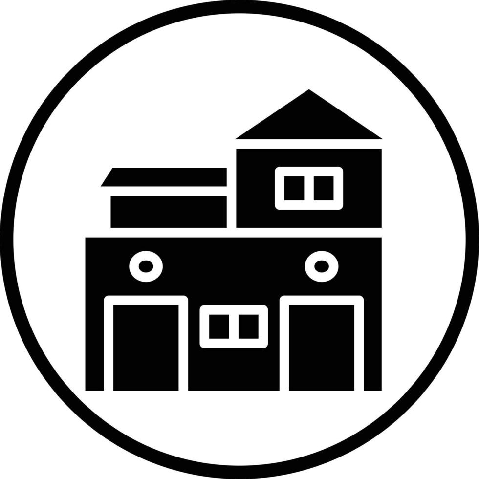 Villa Vector Icon Design