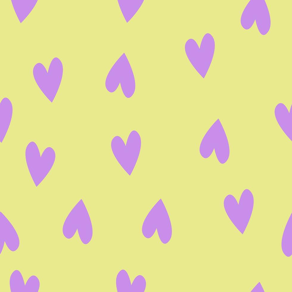 Vector seamless pattern cute love pattern