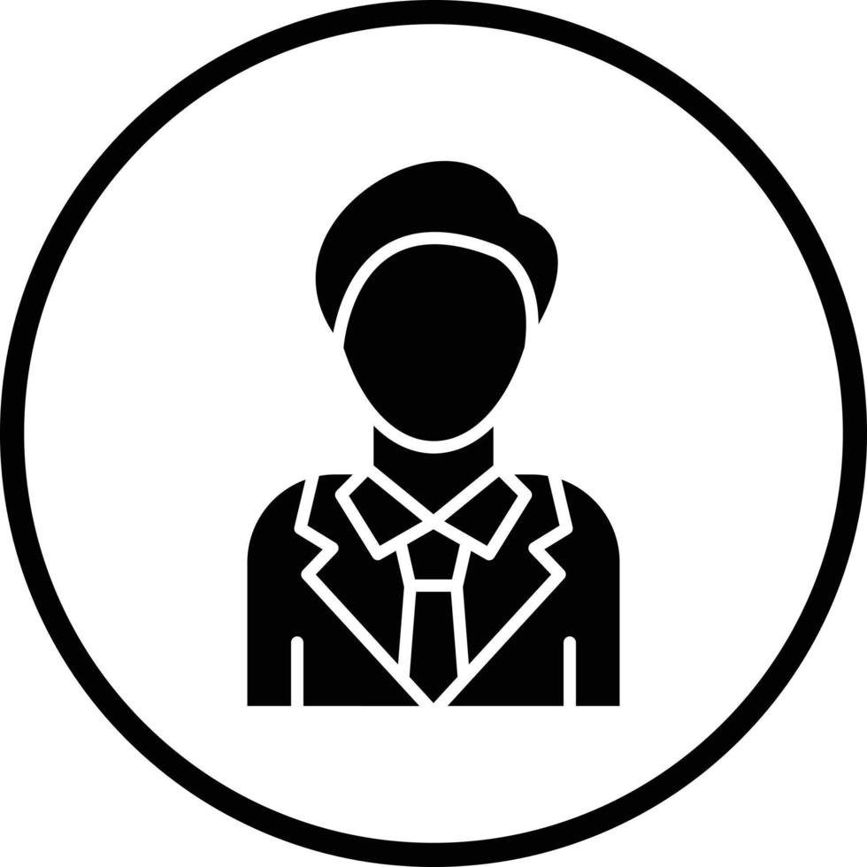 Groom Vector Icon Design