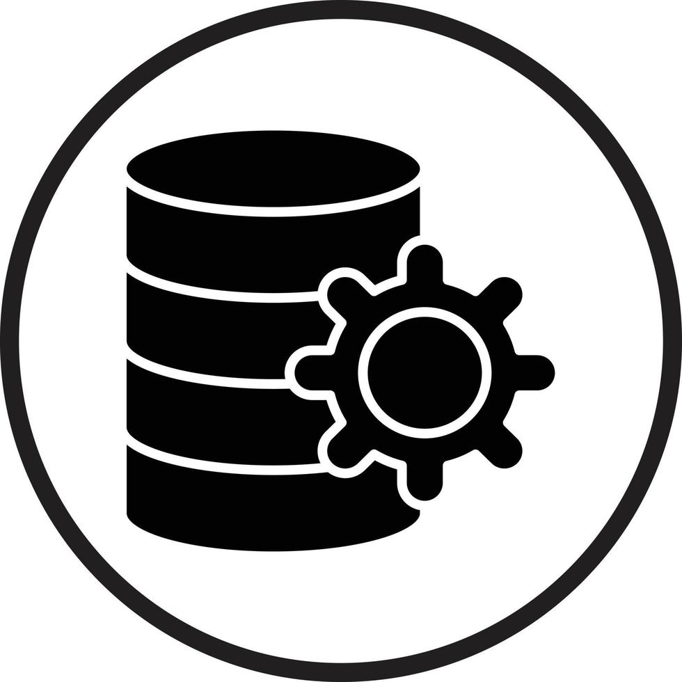 Data Management Vector Icon Design