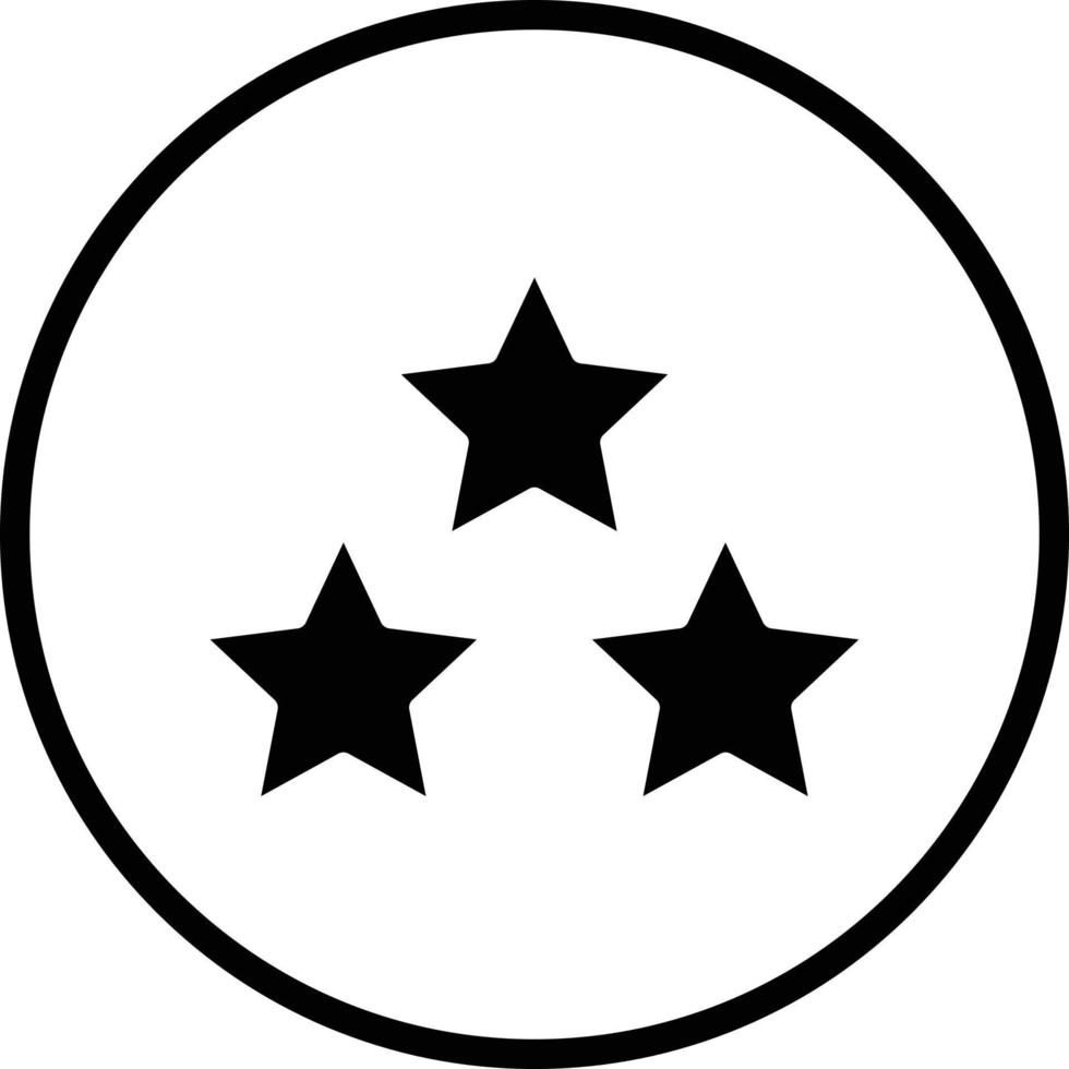 Stars Vector Icon Design