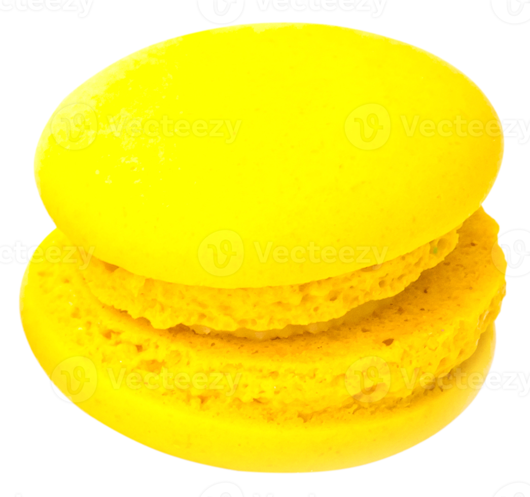 Jaune macaron pour décoratif png