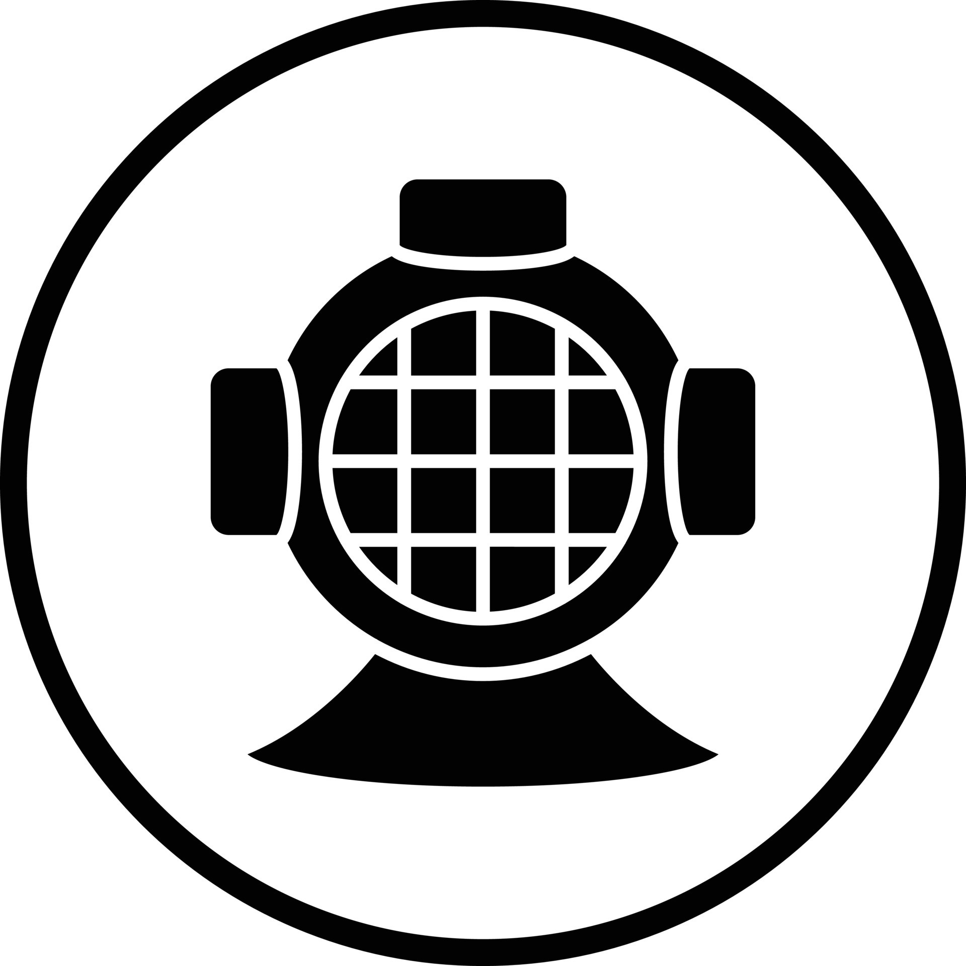 Diving Helmet Vector Icon Design 22794249 Vector Art at Vecteezy