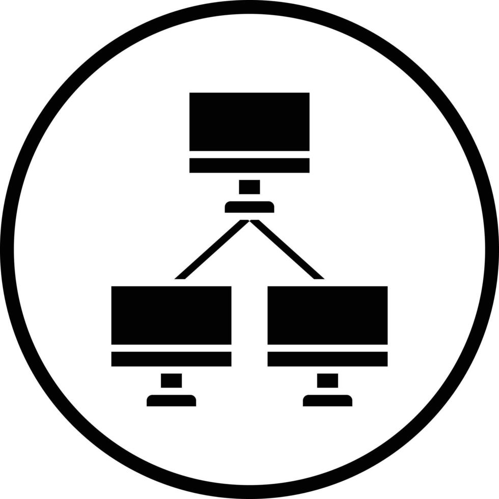 LAN Vector Icon Design