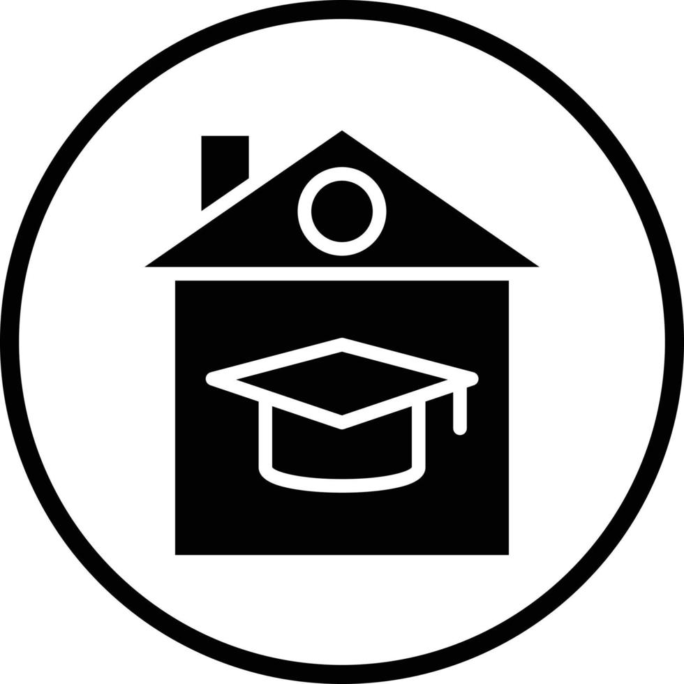 Homeschooling Vector Icon Design