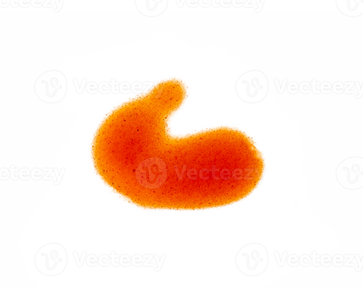 Tomato sauce splatter isolated element png
