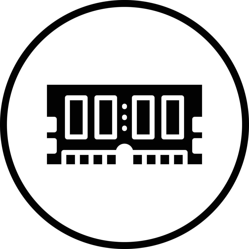 RAM Vector Icon Design