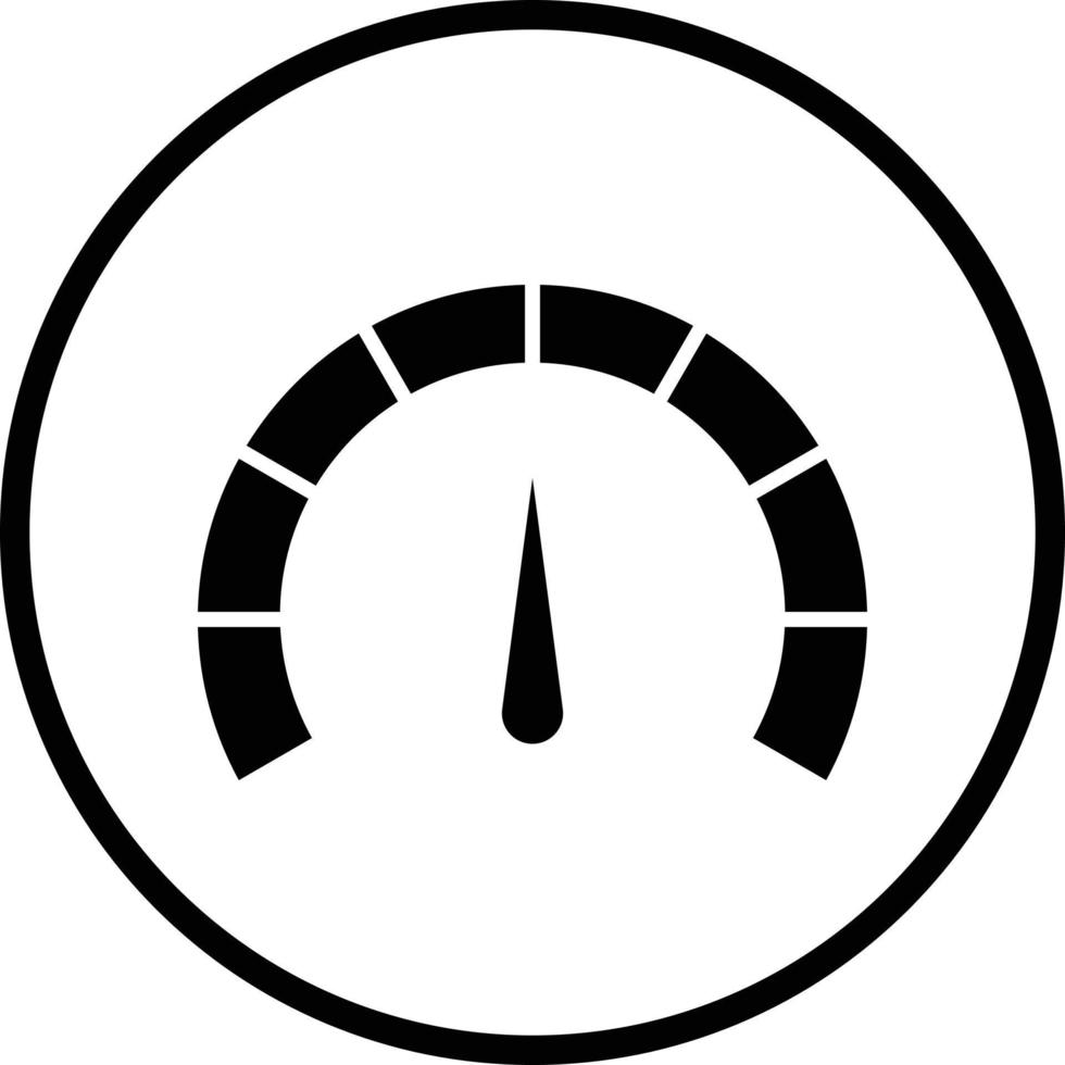 Gauge Vector Icon Design
