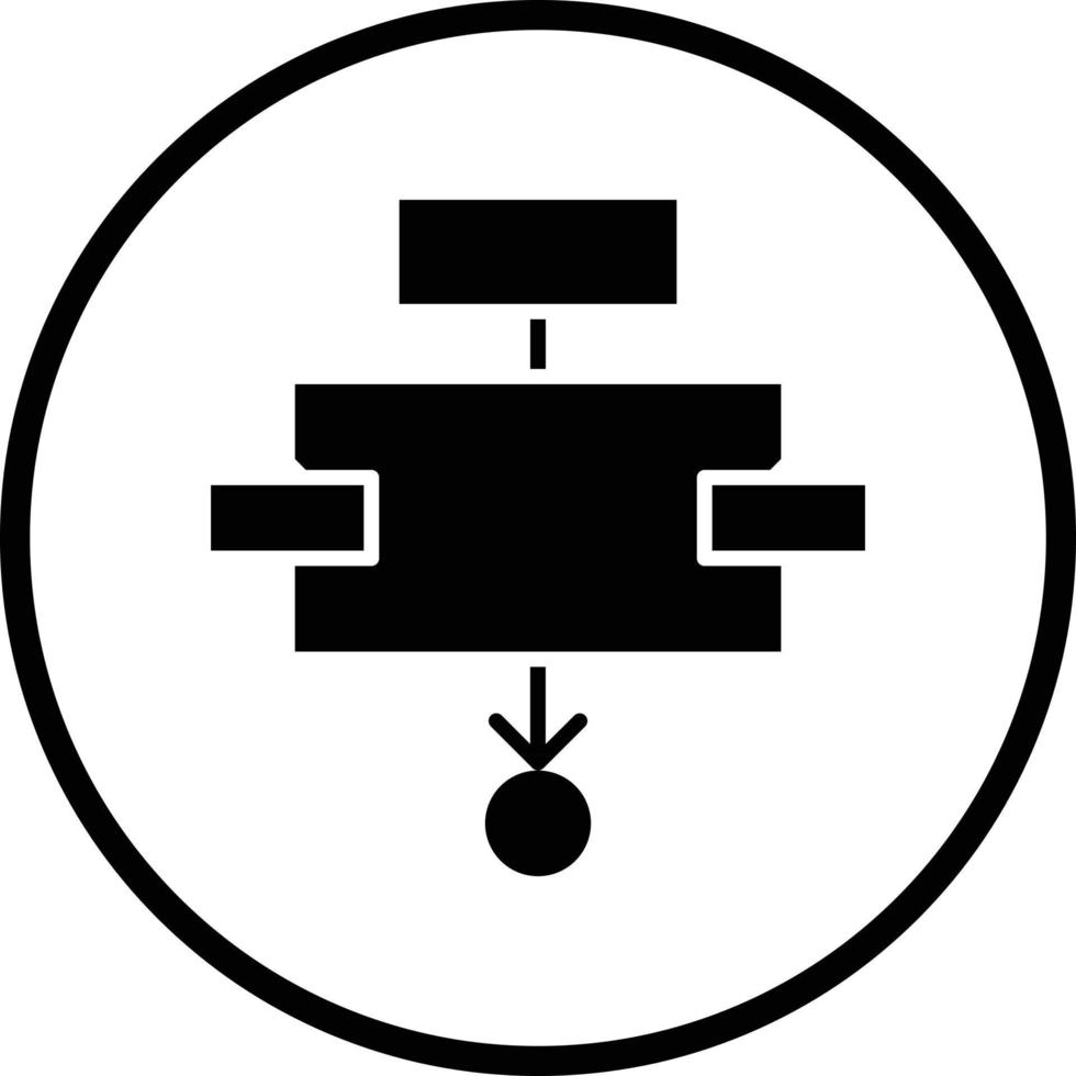 Workflow Vector Icon Design