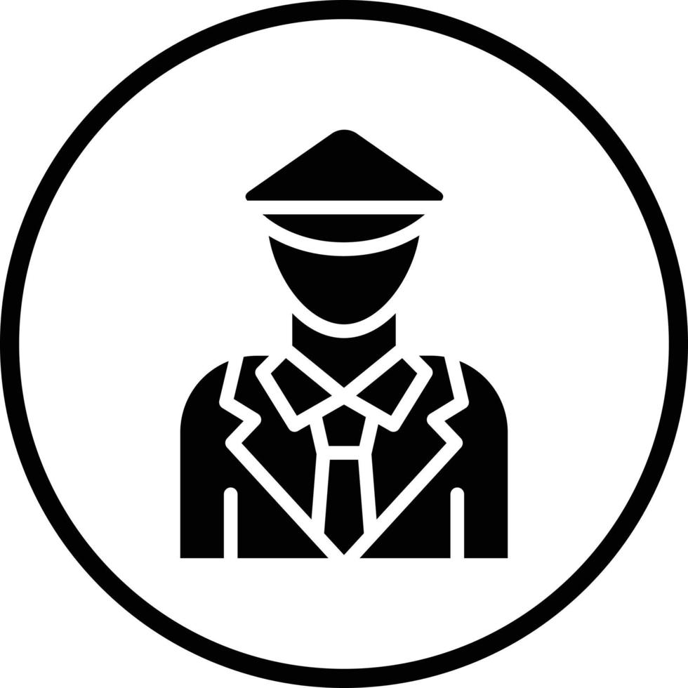 Pilot Vector Icon Design