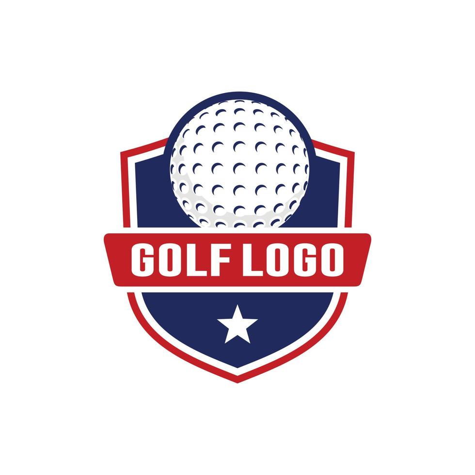 Golf championship logo design vector 13168391 Vector Art at Vecteezy