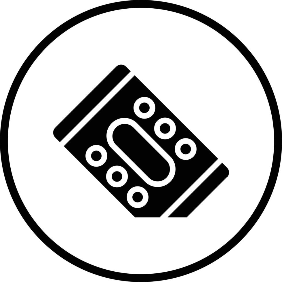 Eraser Vector Icon Design