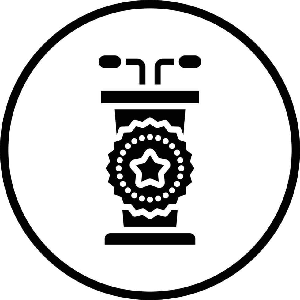 Winner Podium Vector Icon Design