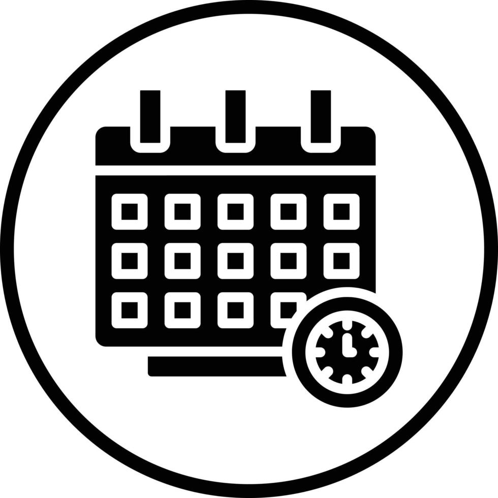 Schedule Vector Icon Design