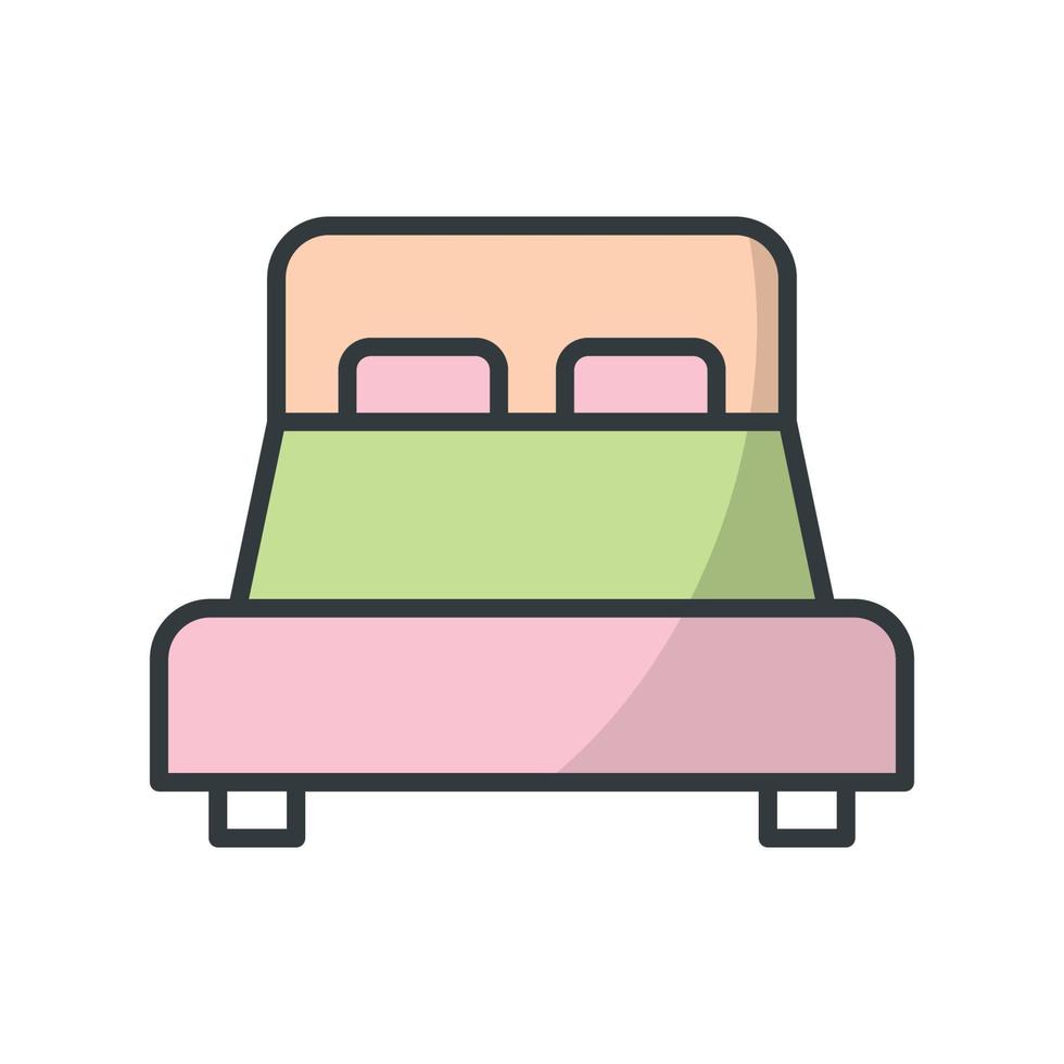Bed icon vector design templates
