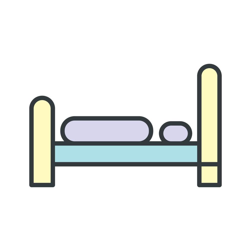 Bed icon vector design templates