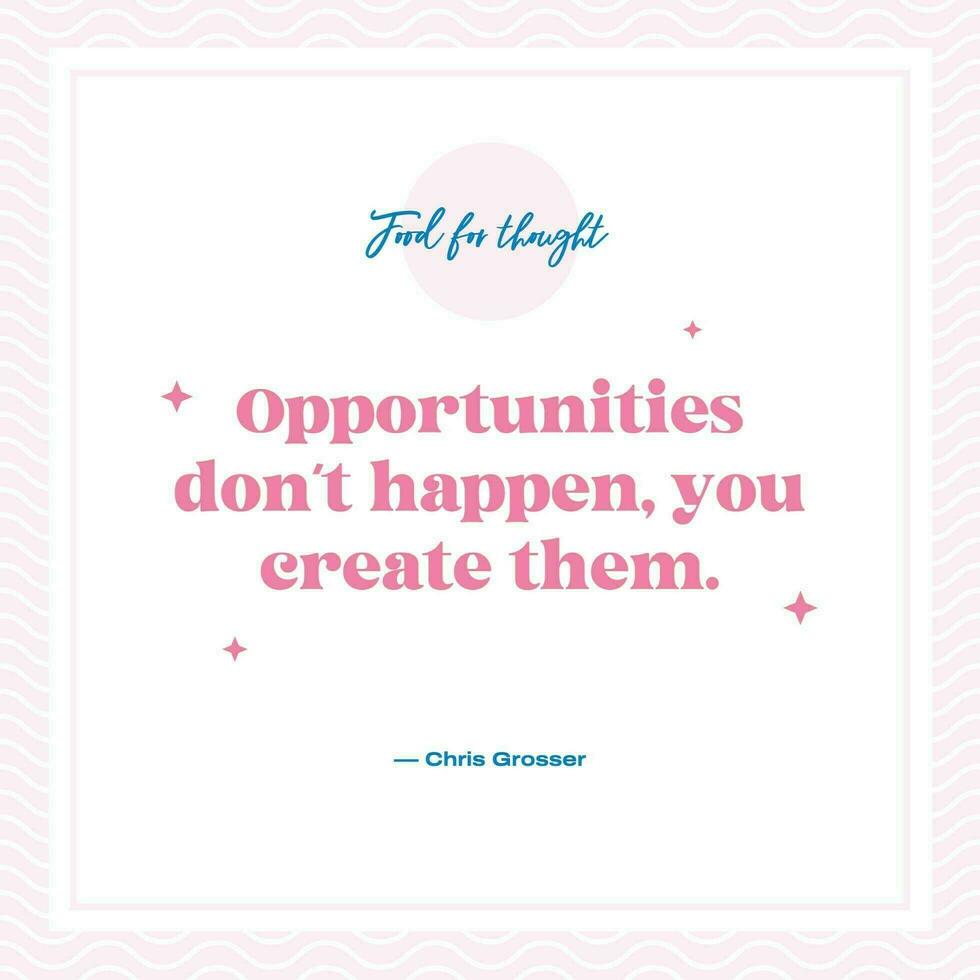 Pink Quote LinkedIn Post Template