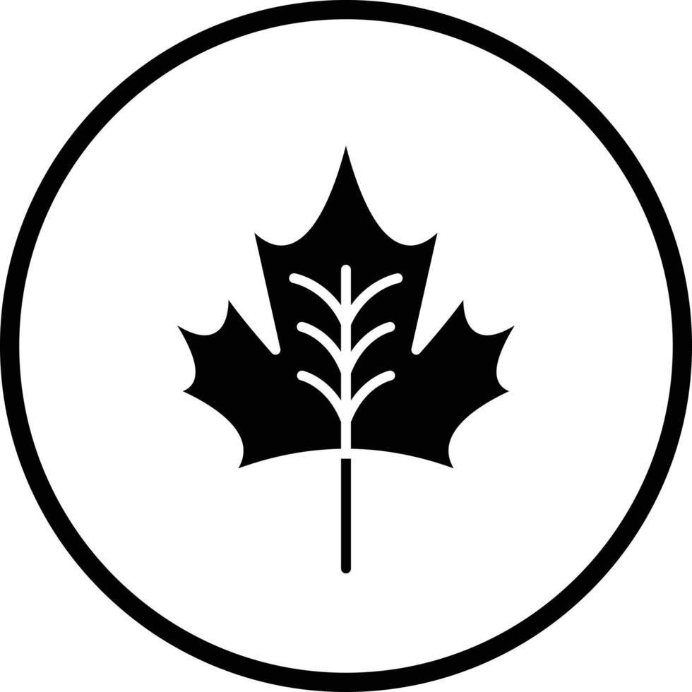 Maple Vector Icon Design