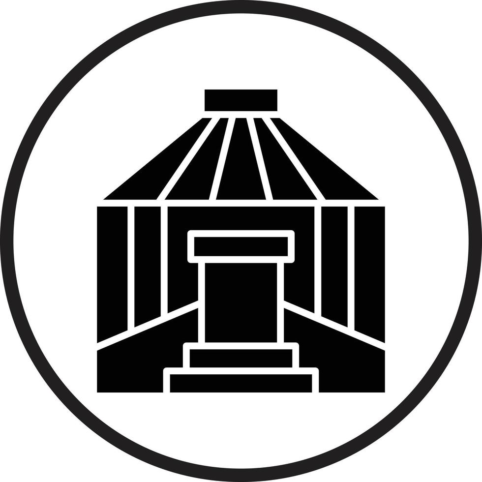 Yurt Vector Icon Design