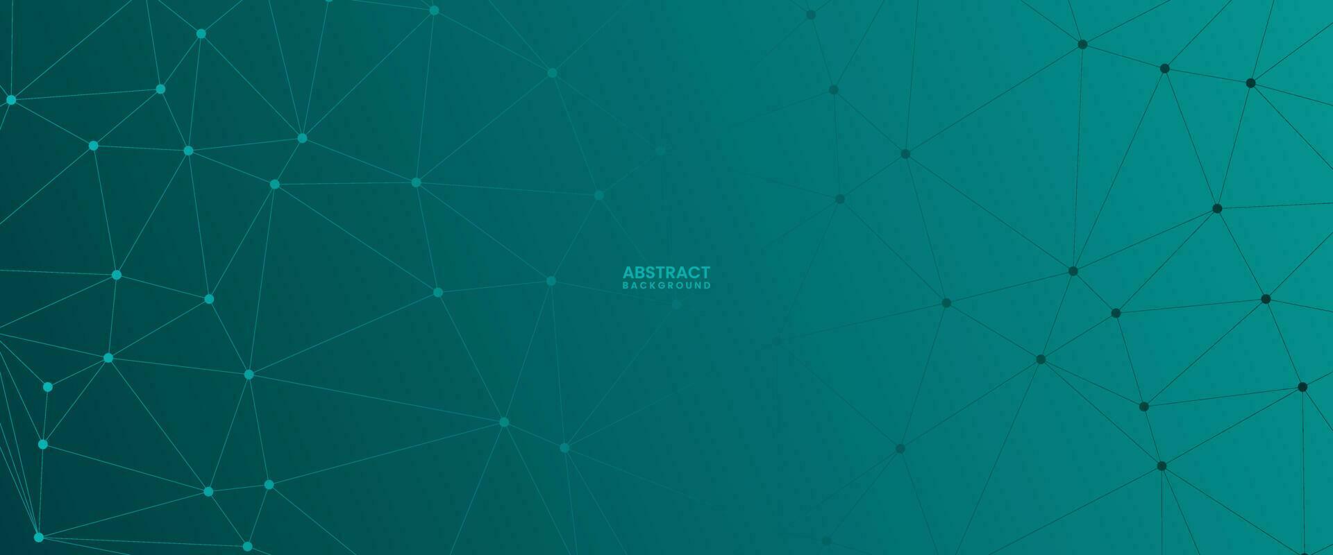 abstract dark colorful geometric background with triangle shape pattern and molecular vector