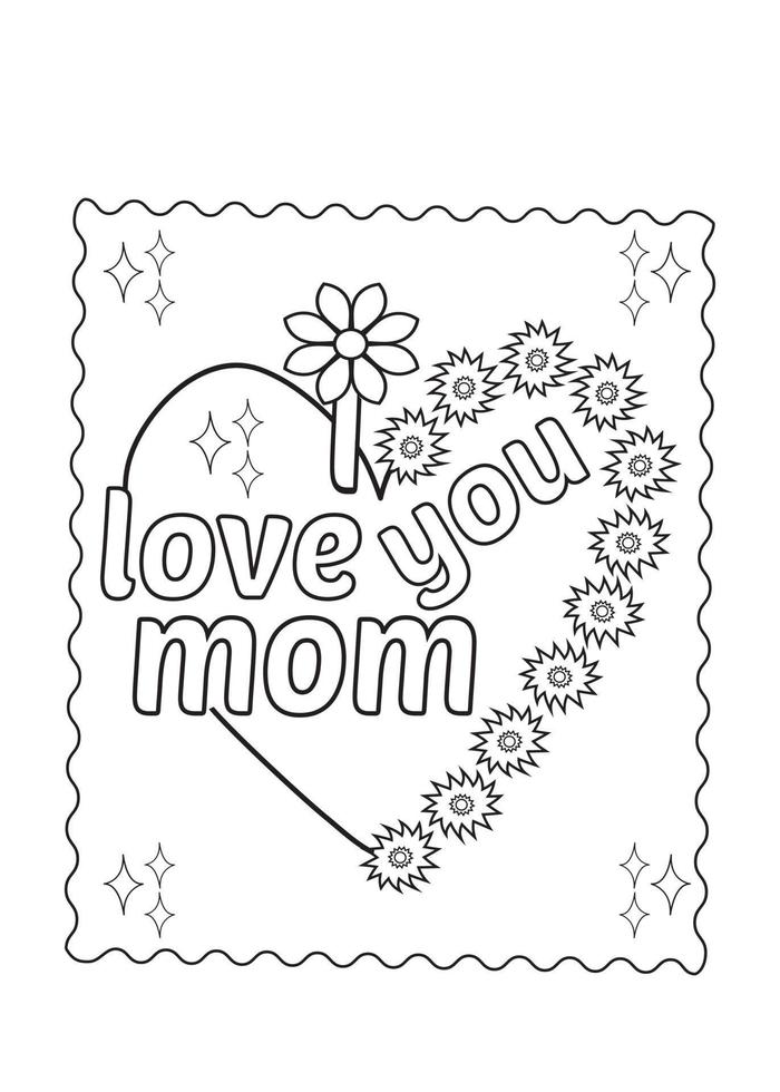 Happy mother's day vector
