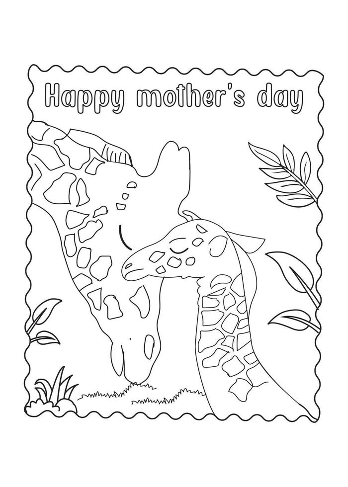 Happy mother's day vector