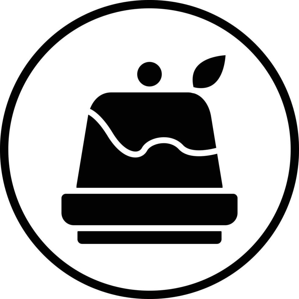 Flan Vector Icon Design