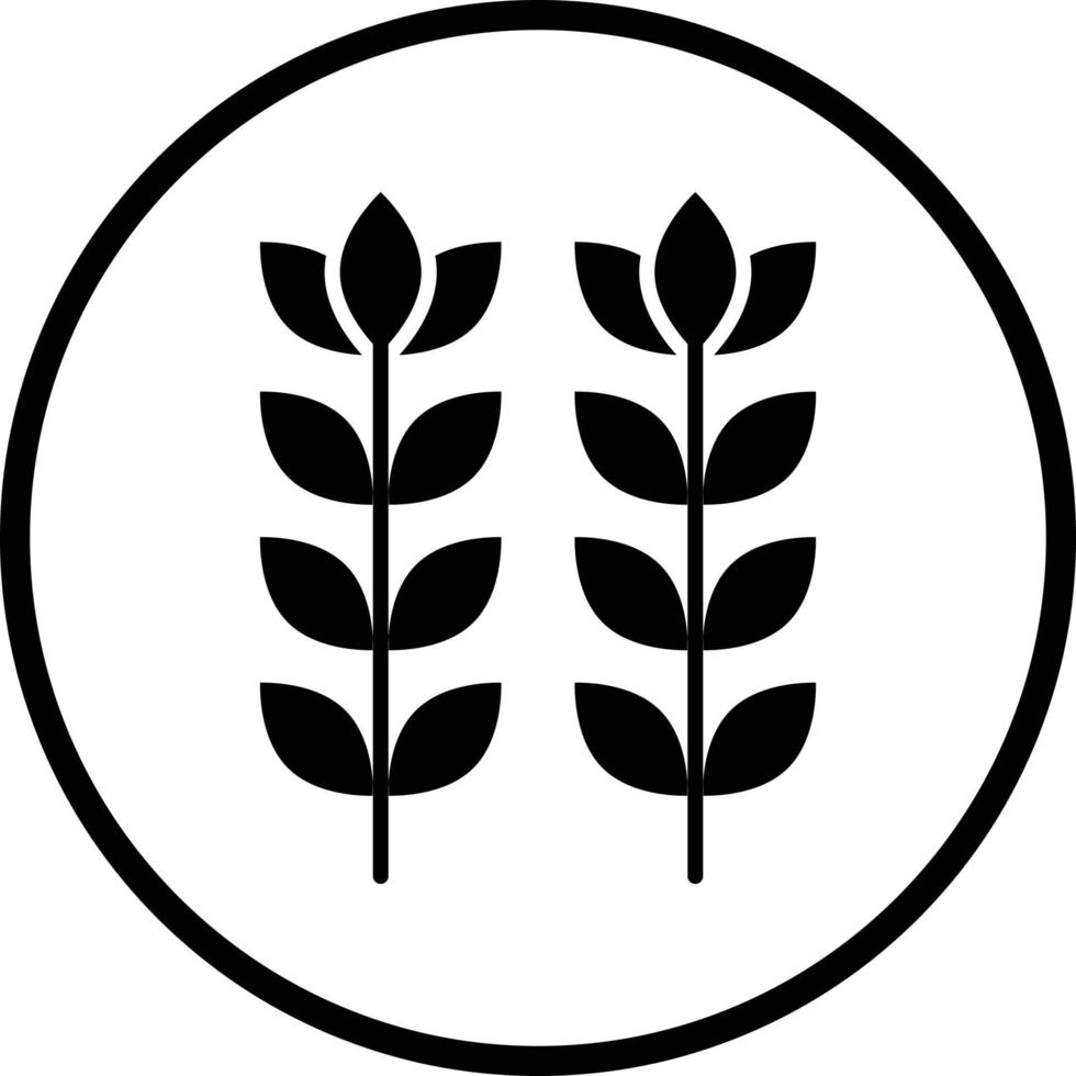 Wheat Vector Icon Design