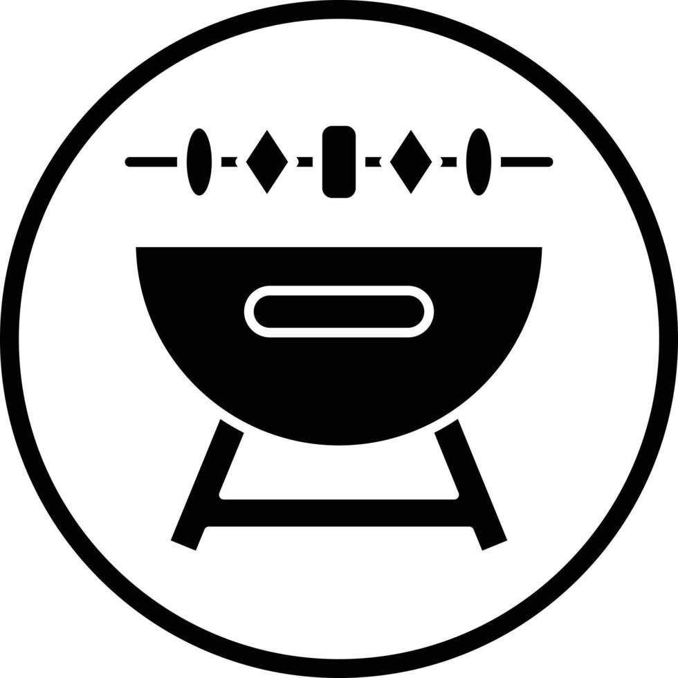 Barbecue Vector Icon Design