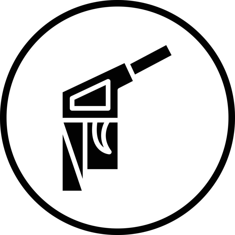 Oil Nozzle Vector Icon Design