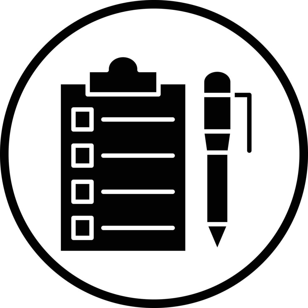 Evaluation Vector Icon Design