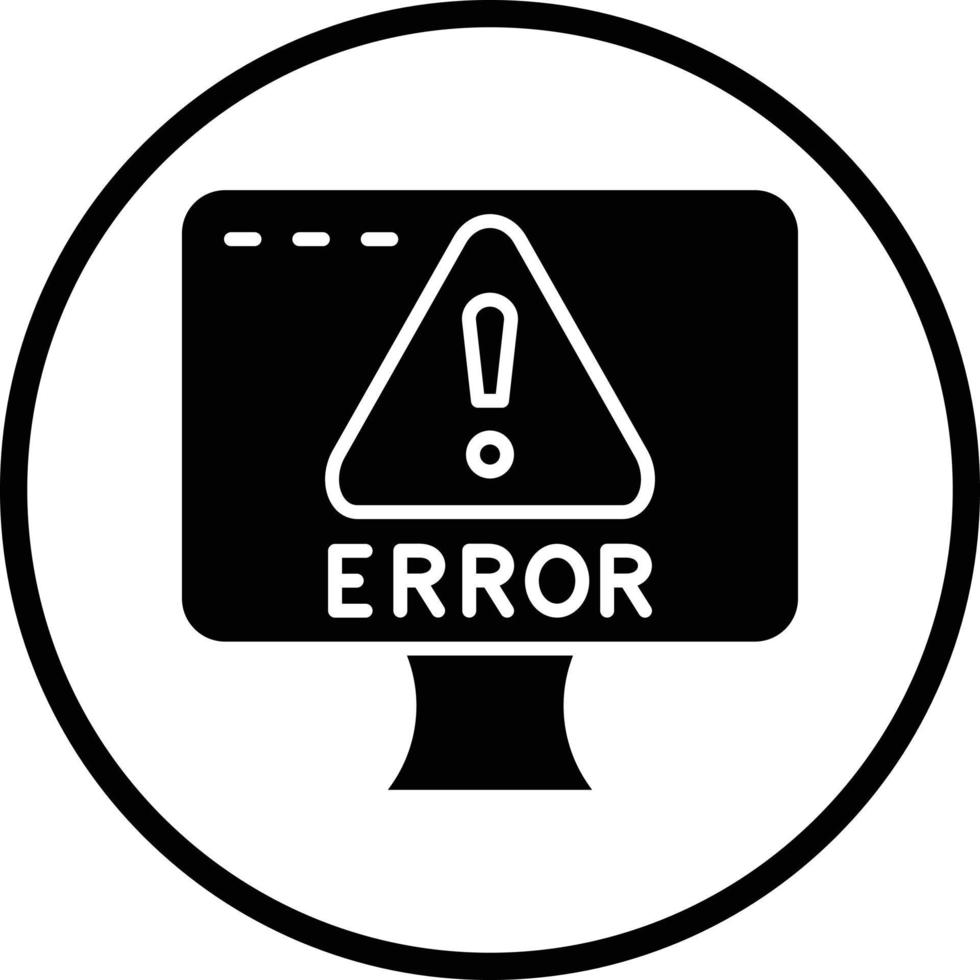 Error Vector Icon Design