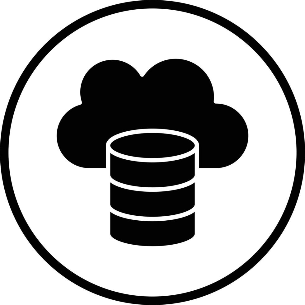 Cloud Data Vector Icon Design