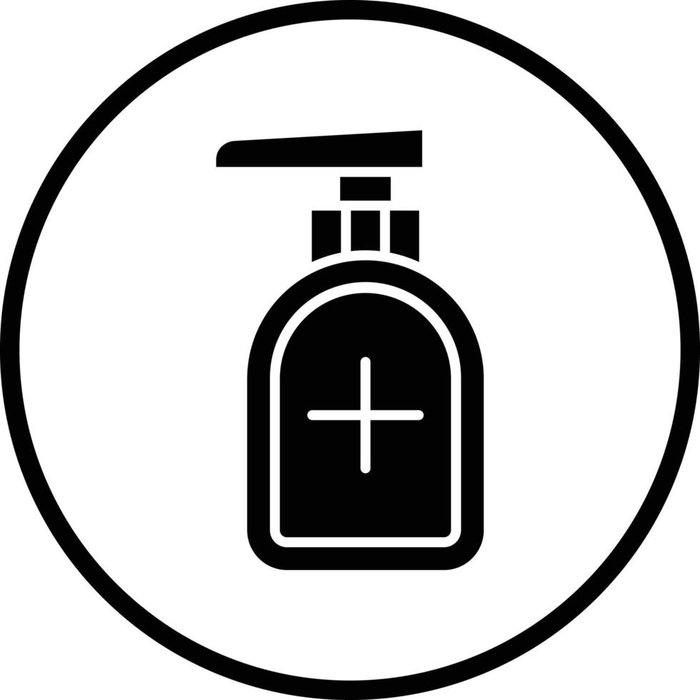 Hand Sanitizer Vector Icon Design