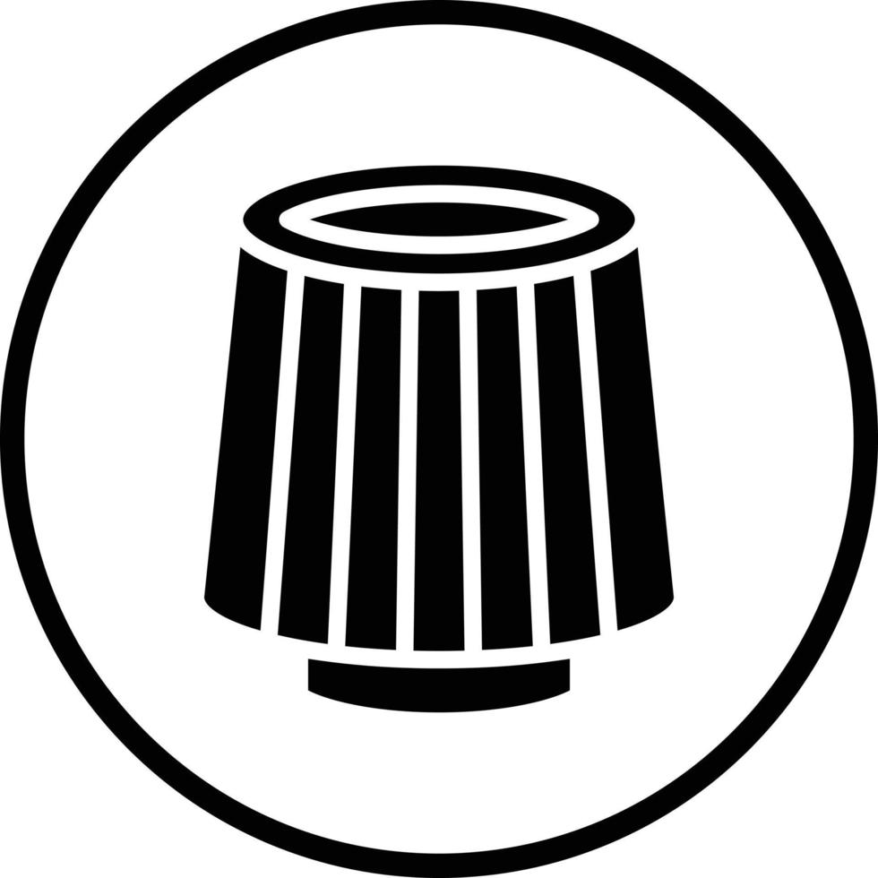 Airfilter Vector Icon Design