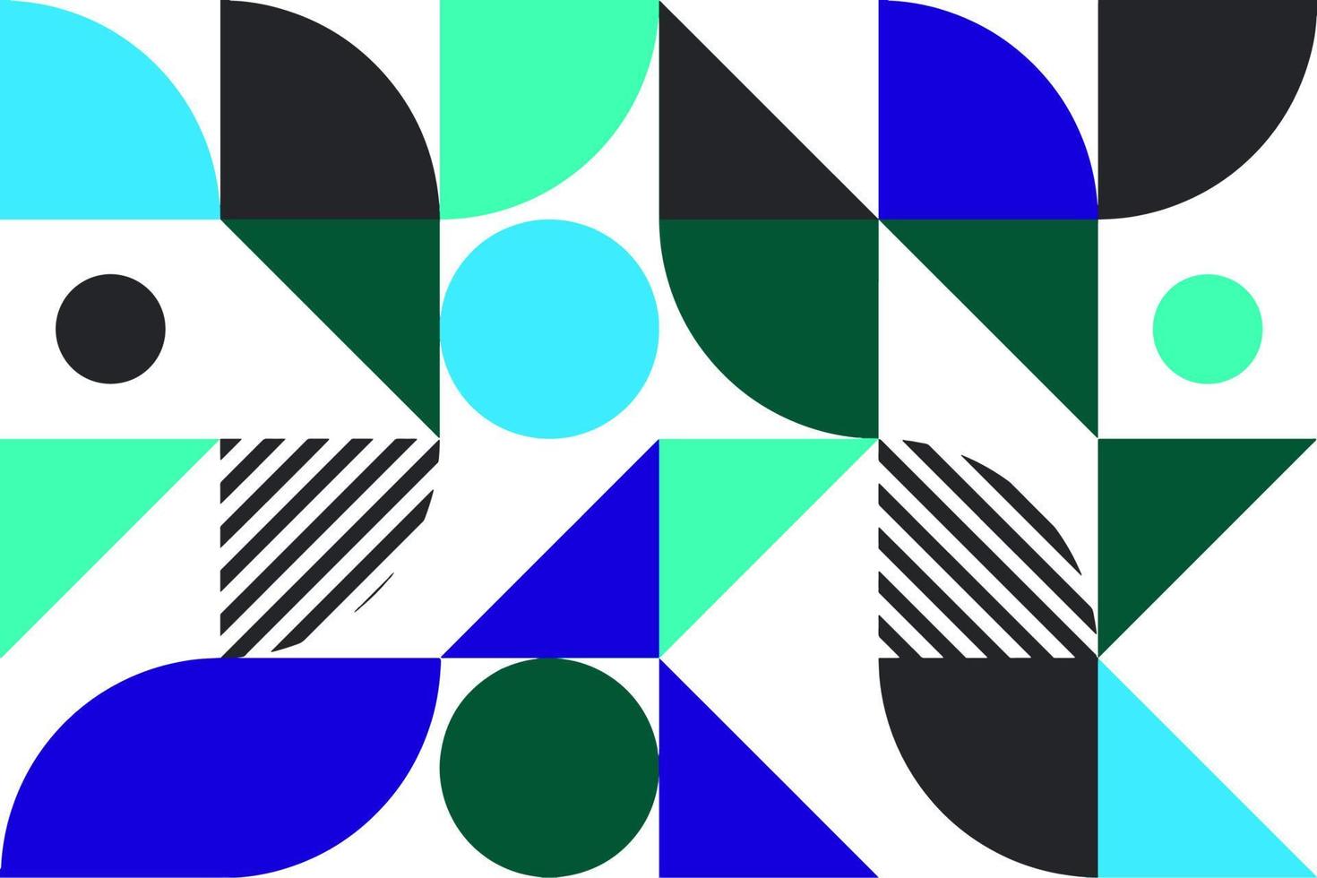 Bauhaus abstract geometrick pattern background. Modern Art pattern. Abstract vector pattern design for web banners, covers, wrapping, business presentations, branding, murals