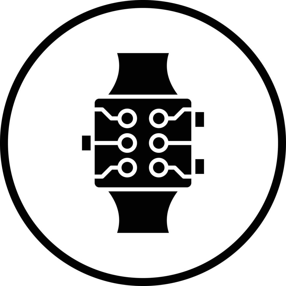 diseño de icono de vector de reloj inteligente